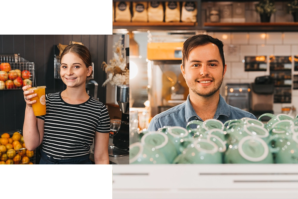 Friendly staff at Village Bakehouse